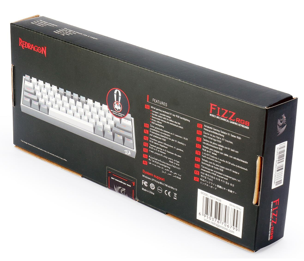 REDRAGON Fizz RGB (biała) K617WG-RGB - 1068850 - zdjęcie 11